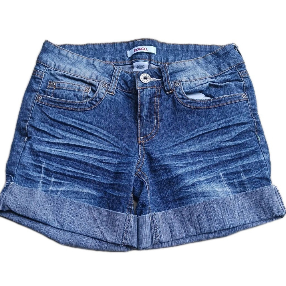 Bongo Women's Size 5 Mid Rise Cut Off Jean Shorts